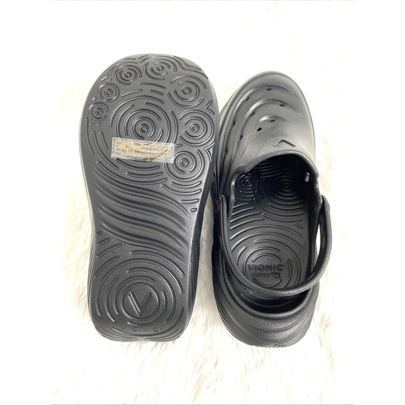 Vionic Unisex Clogs Black Women Size 5 Men 3 Wave Recovery Rx - Picture 6 of 13
